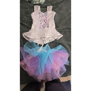 Curtain Call Costumes "Happy and You Know It" Dance Costume –Style E1307 Size S